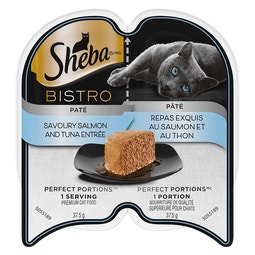 SHEBA® BISTRO PERFECT PORTIONS™ Paté Savoury Salmon & Tuna Entrée image