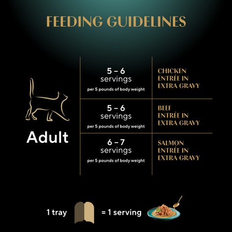 SHEBA® GRAVY INDULGENCE™ PERFECT PORTIONS™  Chicken & Beef & Salmon Entrée in Extra Gravy Variety Pack image 1