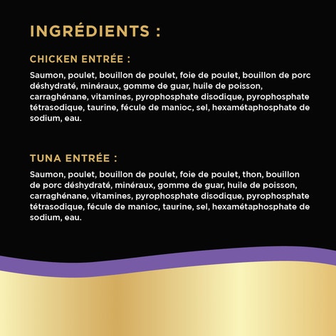 Repas gastronomiques au saumon et au poulet et repas exquis au saumon et au thon SHEBA(MD)  BISTRO PERFECT PORTIONS(MC) pâté image 1
