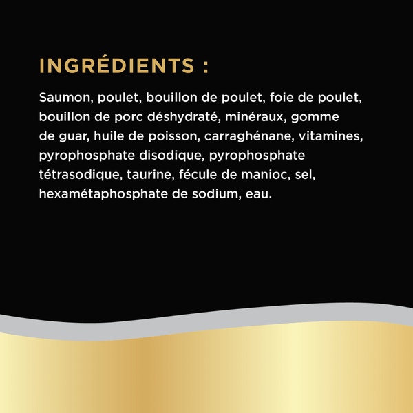 Repas gastronomique au saumon et au poulet SHEBA(MD) BISTRO PERFECT PORTIONS(MC) pâté image 4