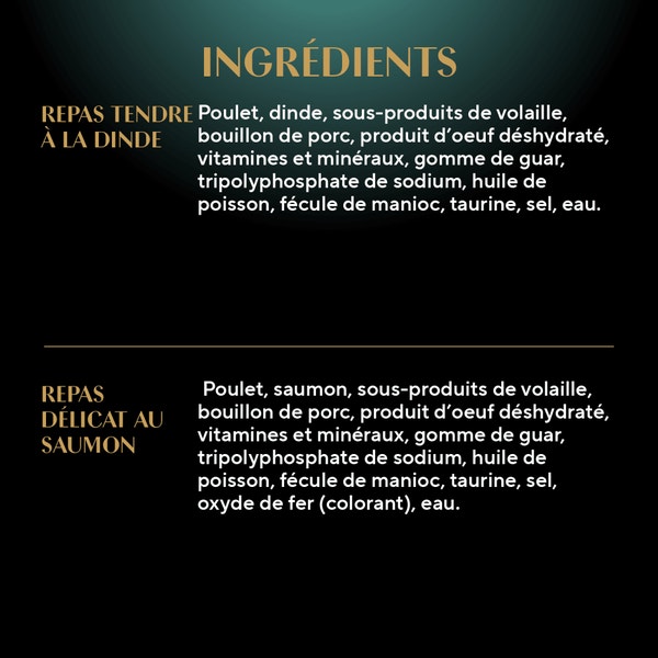 Repas tendre à la dinde pour chatons et repas délicat au saumon pour chatons SHEBA PERFECT PORTIONS pâté tendre image 4