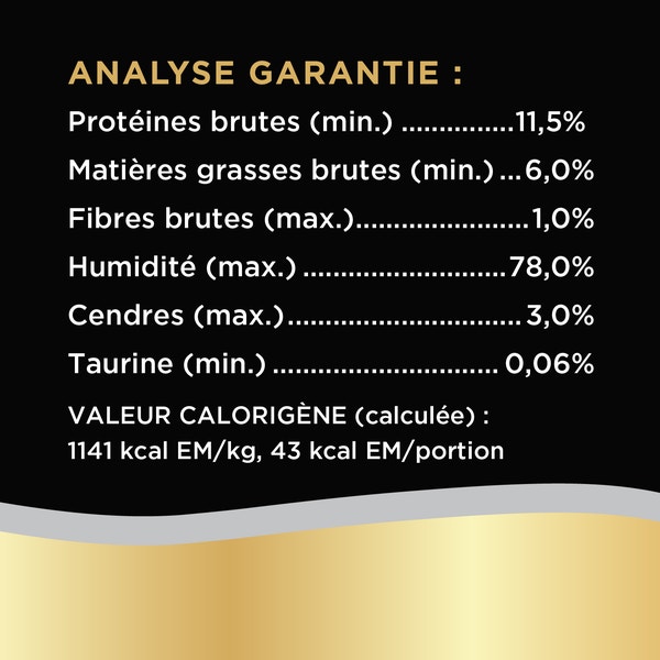 Repas exquis au saumon et au thon SHEBA(MD) BISTRO PERFECT PORTIONS(MC) pâté image 3